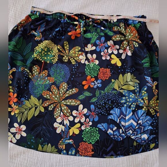 Loft L floral skirt, elastic waist - Picture 9 of 11